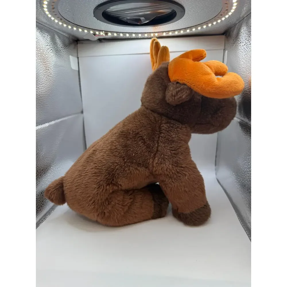 Vintage TY Beanie Buddies Chocolate‎ the Moose Plush Stuffed Animal